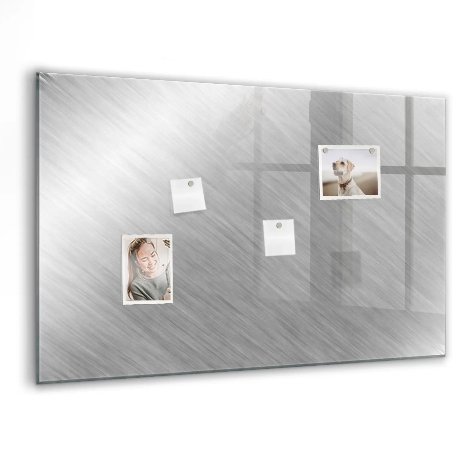 Tulup Glas Magnettafel Metallwand 90x60 cm Magnettafel Zum Beschriften Schw günstig online kaufen