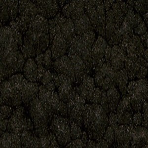 Nahaufnahme: Schwarzer Hammerschlag-Effekt von Hammerite Metall-Schutzlack-Spray.