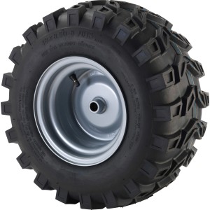 Alpina Winterreifen 18 Zoll für Rasentraktor, 2er-Set, mit grobem Profil für besseren Grip.