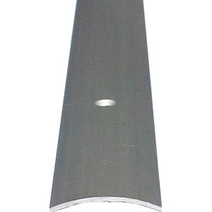 Gelochtes Übergangsprofil, 30x5x1000 mm, Silber, für Laminat & Parkett. Aus Aluminium.