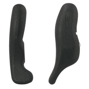 Force Lenkerhörner, ergonomisch geformt, Alu/Gummi, 12 cm Länge für Fahrräder.