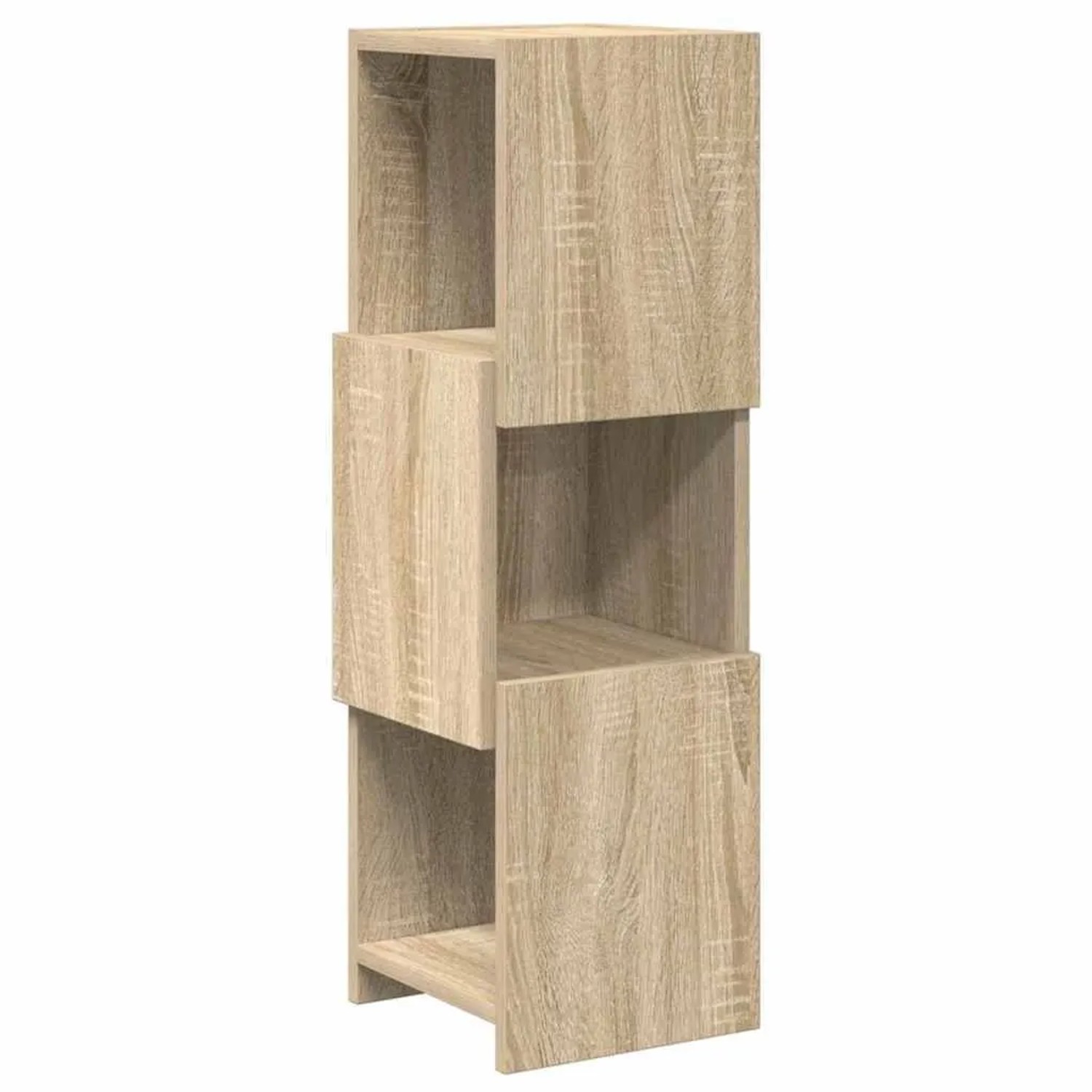 vidaXL Eckschrank Sonoma-Eiche 25,5x25x80cm Holzwerkstoff 889815 günstig online kaufen