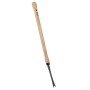 D&O Unkrautstecher mit Knopfstiel, Gartenhandgerät aus Stahl und Holz.