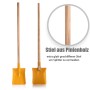 BigDean Kinder Schaufel Gartenschaufel Kindgerechte Gartengeräte Metallschaufel Mit Stabilem Holz Stiel Kindergartengeräte Gartenwerkzeuge Für_2