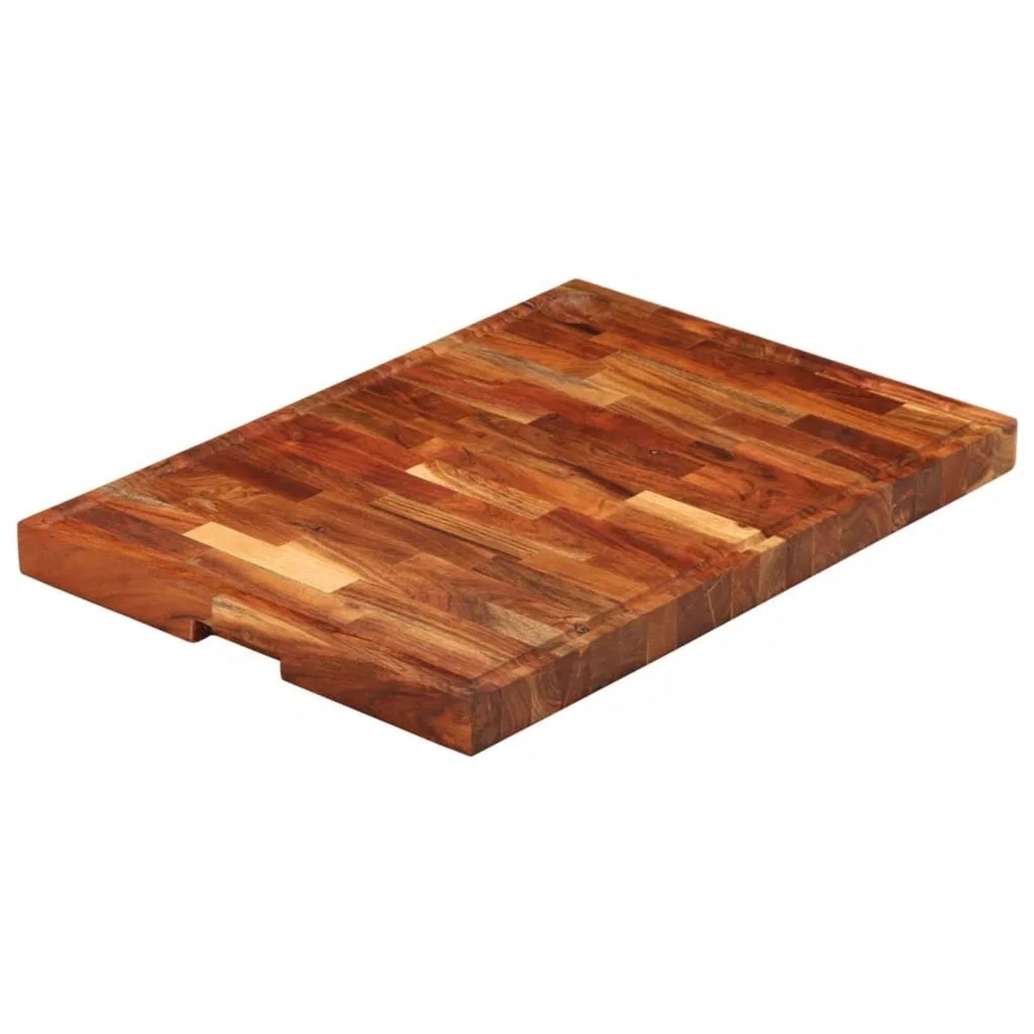 vidaXL Schneidebrett 60x42x4 cm Massivholz Akazie 376055