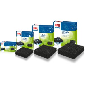 Juwel BioCarb Kohleschwämme für Aquarium Filter Bioflow/Com in verschiedenen Größen.