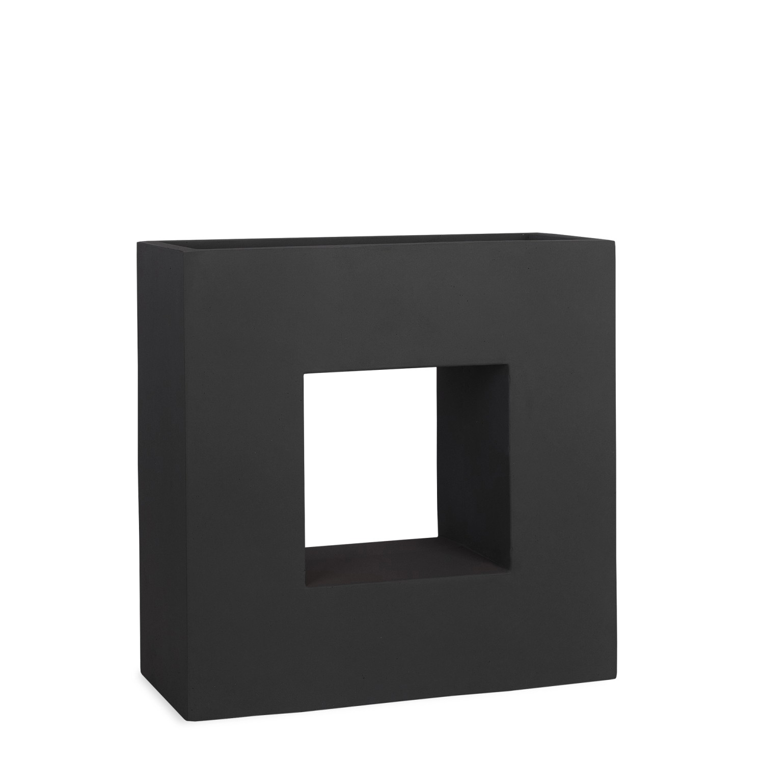 Pflanzwerk® Pflanzkübel Vista 69 cm x 68 cm x 29 cm Anthrazit_2