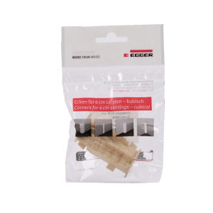 Egger Innenecke Kubisch 6 cm Eiche Creme 2 Stück