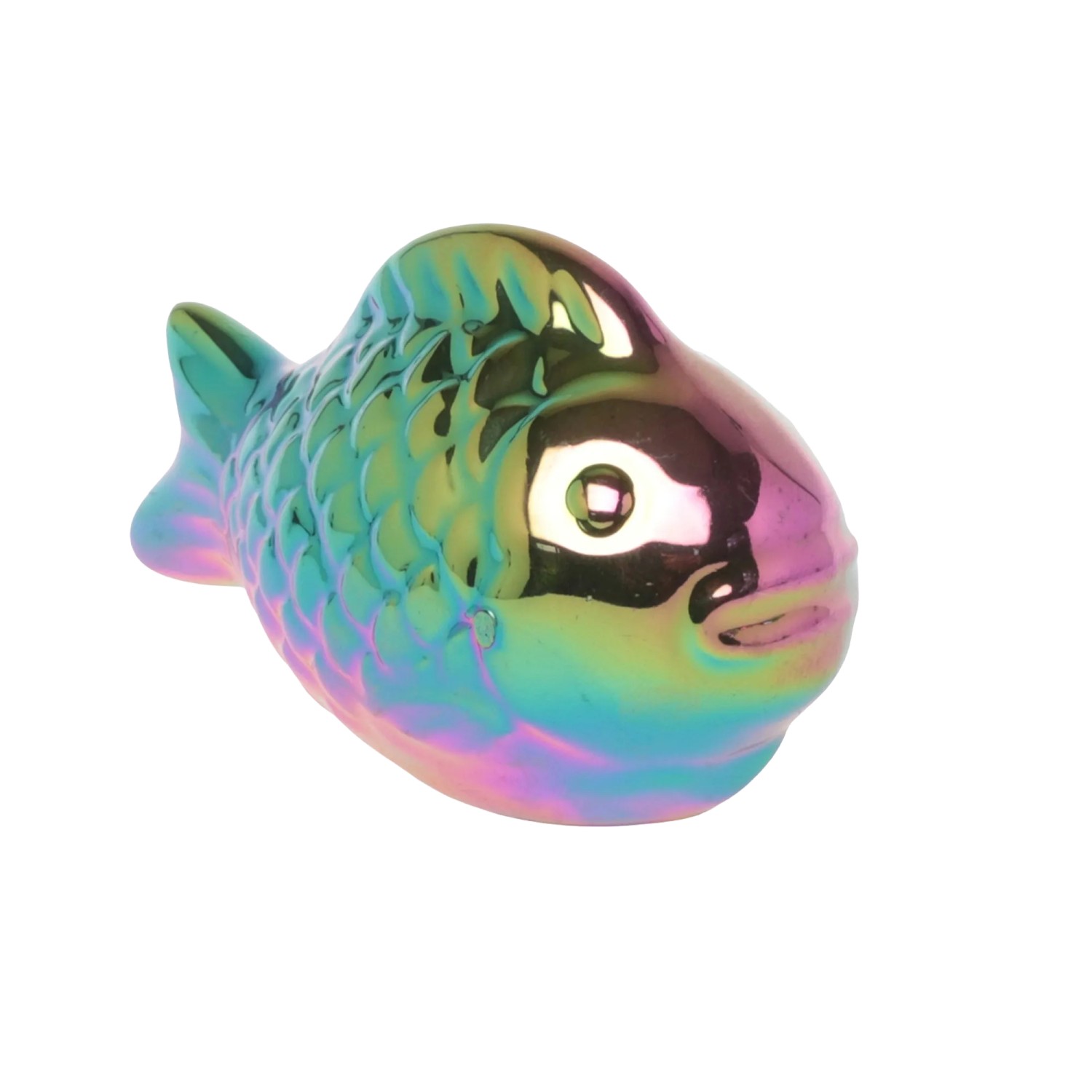 Deko-Fisch Schwimmend Porzellan 7,5 cm x 4 cm x 5 cm Mehrfarbig kaufen bei OBI