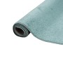 Gerollter, mintgrüner Snapstyle Hochflor Teppich Luna, 160x240cm.