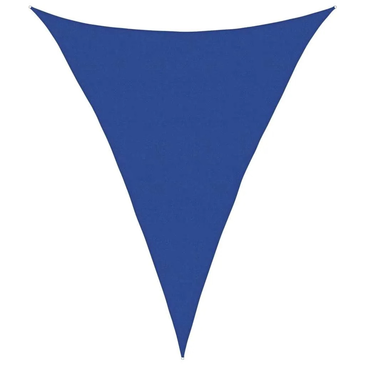 Furnicato Sonnensegel 160 G M² Dreieckig Blau 5x6x6 M Hdpe