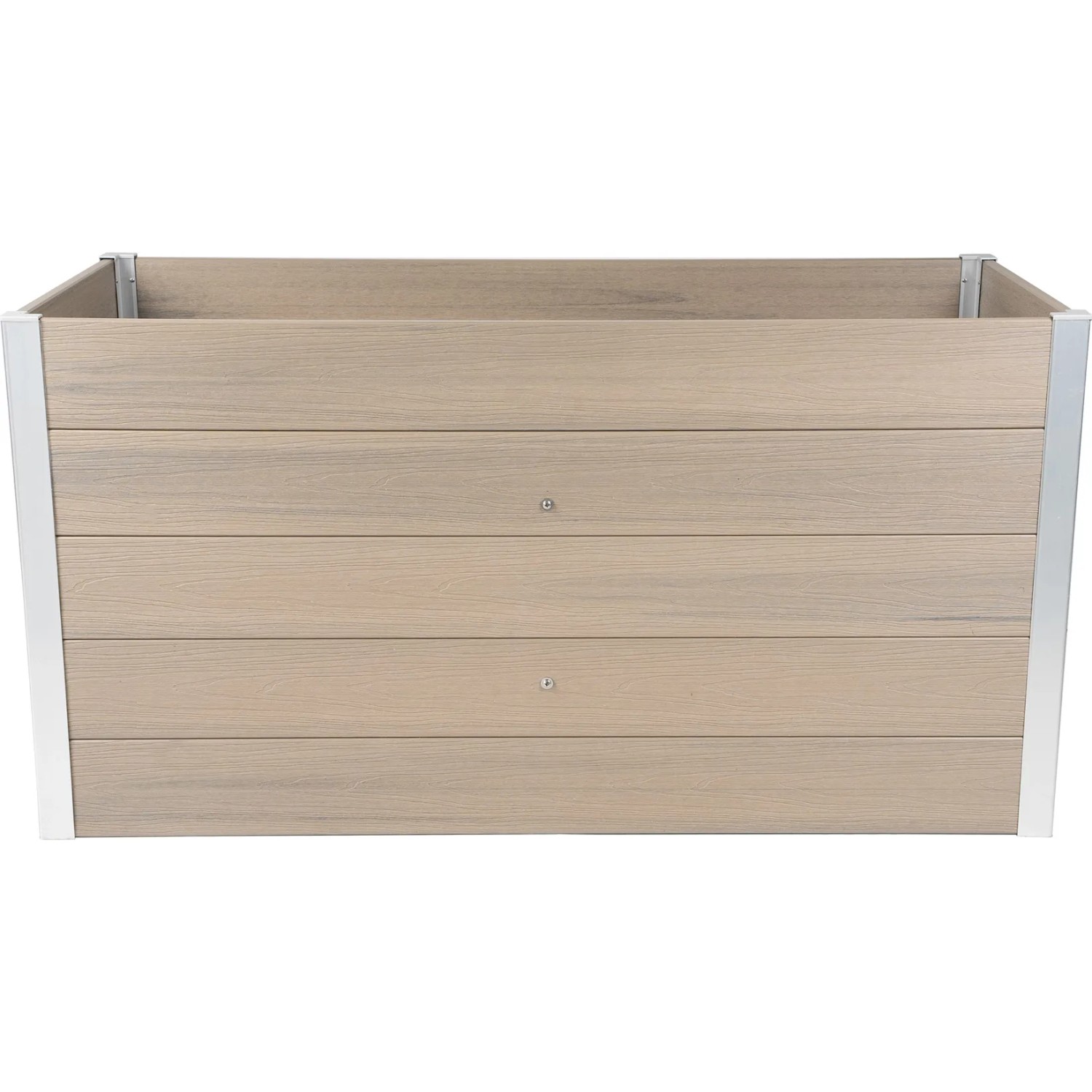 Dobar Hochbeet WPC 146 x 70 x 75 cm XL Silbergrau kaufen bei OBI