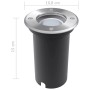 vidaXL LED-Bodeneinbaustrahler 3 Stk Outdoor Rund 42412_8