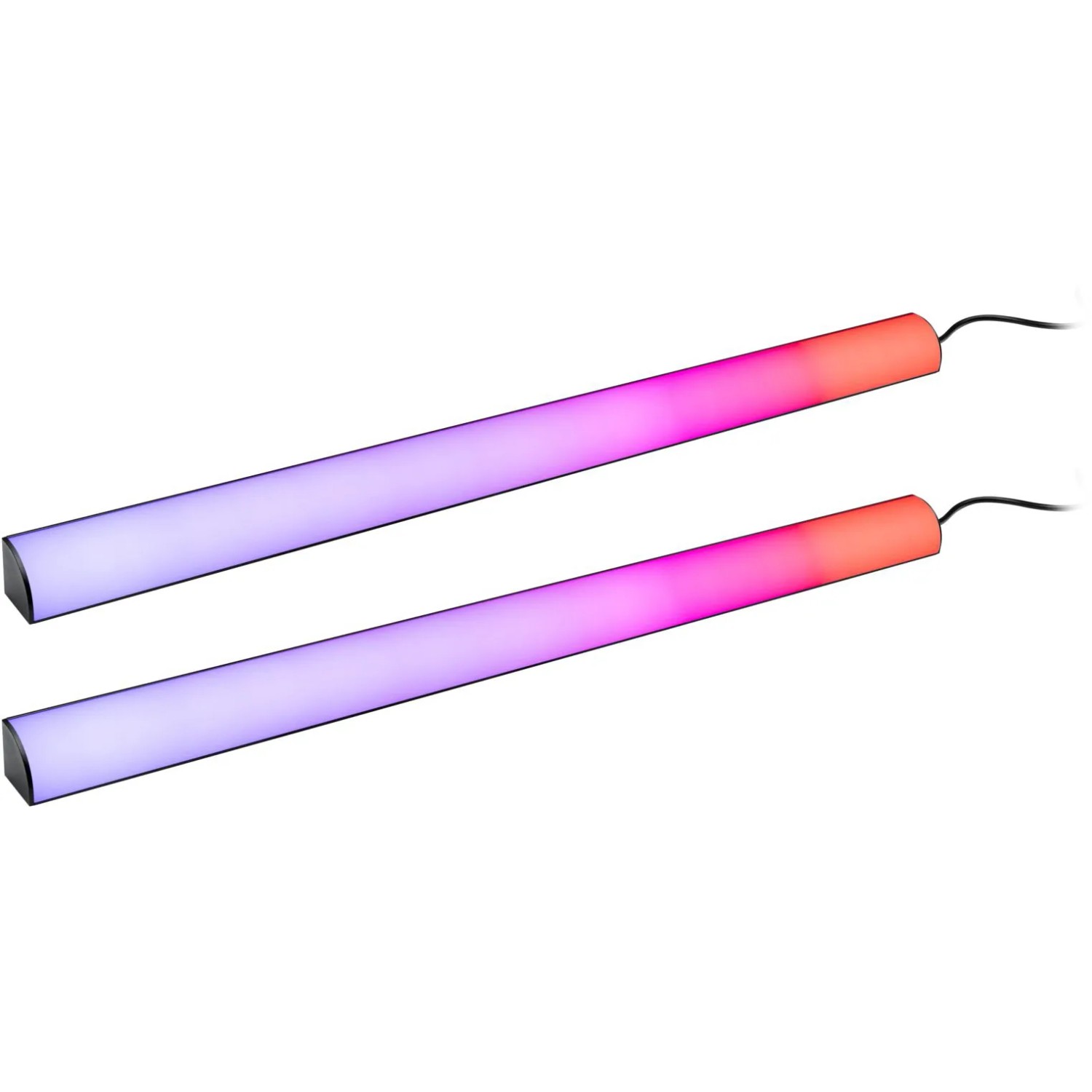 Paulmann LED-Stehlampe EntertainLED Lichtsäulen, 2er Set, mit Farbwechsel für stimmungsvolle Beleuchtung.