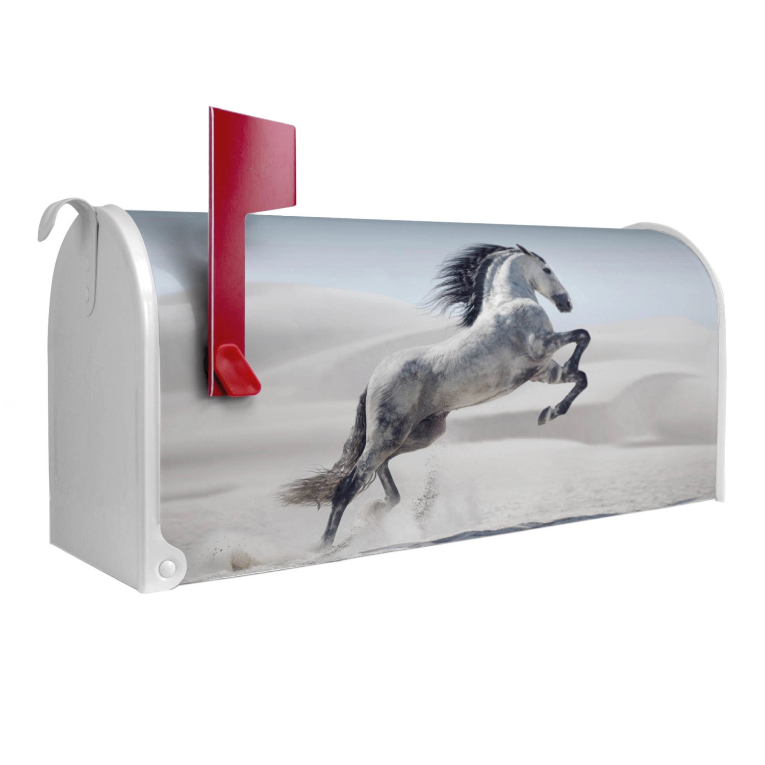 Banjado Amerikanischer Briefkasten Weiß 48x22x16cm US Mailbox Letterbox Pos günstig online kaufen