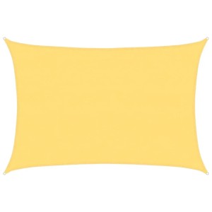 vidaXL Sonnensegel HDPE Rechteckig 4x6 m Beige 42284