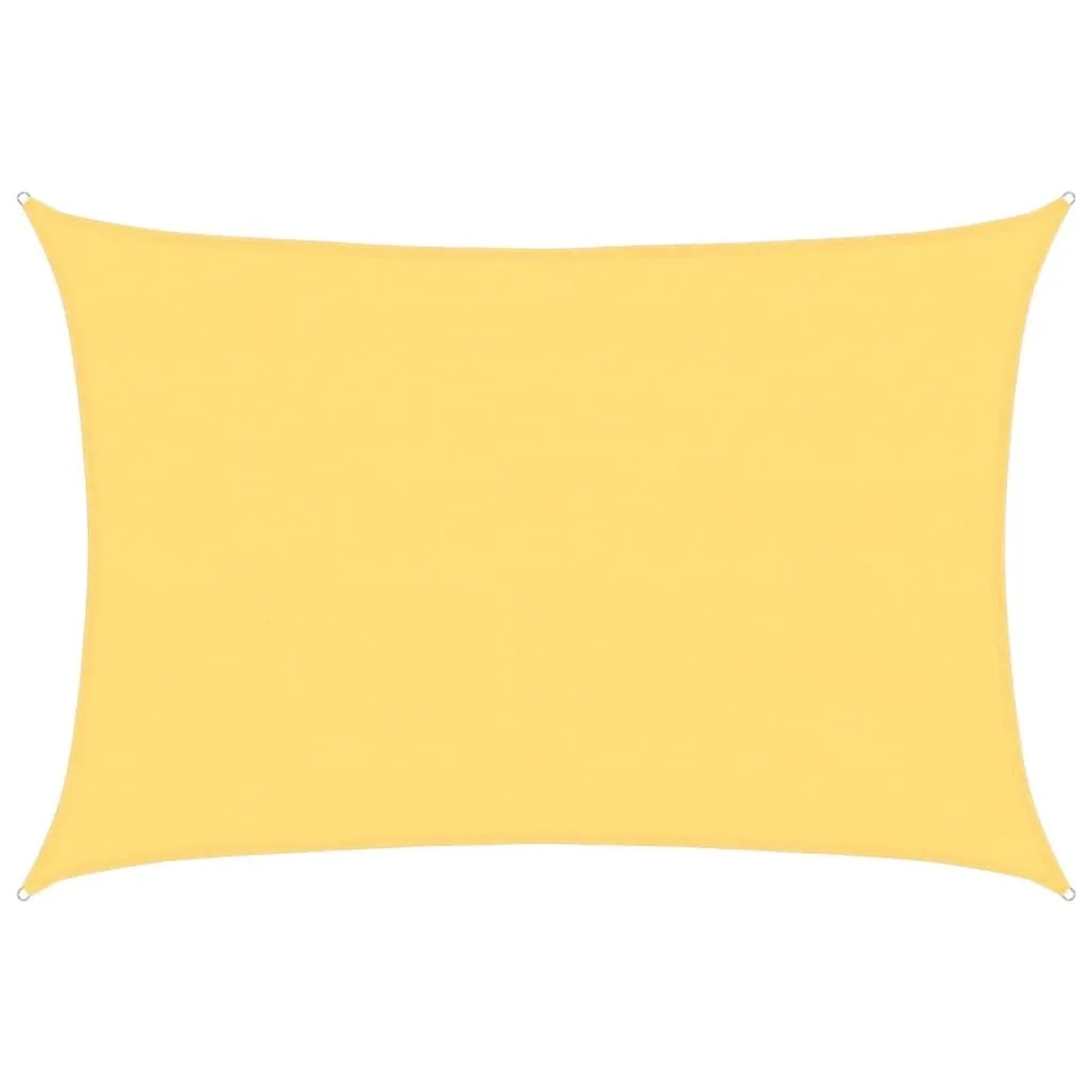 vidaXL Sonnensegel HDPE Rechteckig 4x6 m Beige 42284