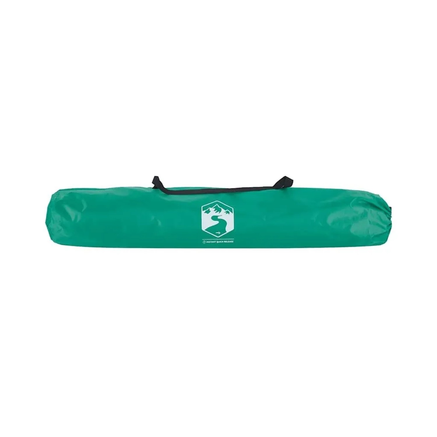 Verpackter, seegrüner vidaXL Strandzelt für 2 Personen in Tragetasche. Camping & Zubehör.