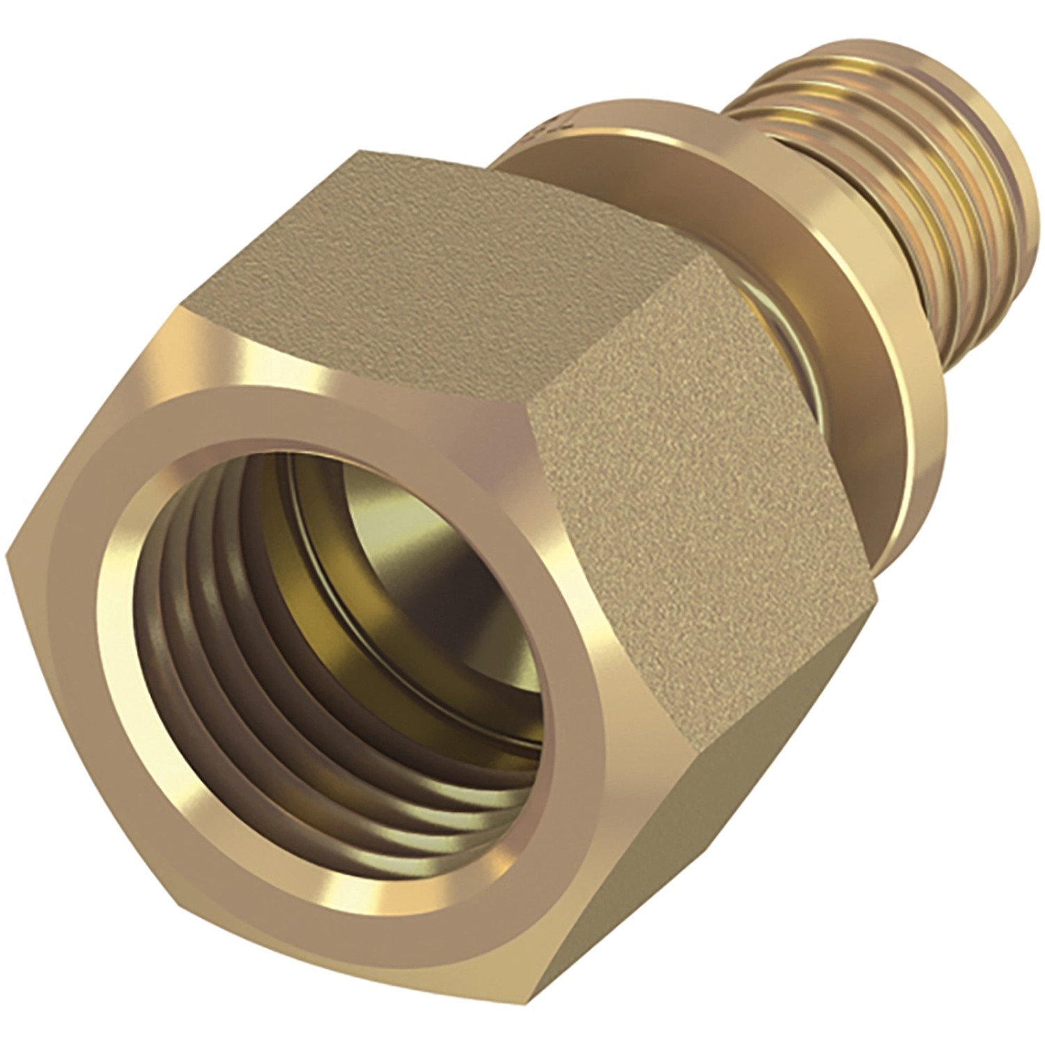 Teceflex Übergangsmuffe Dim. 25 mm x Rp 3/4 Siliziumbronze