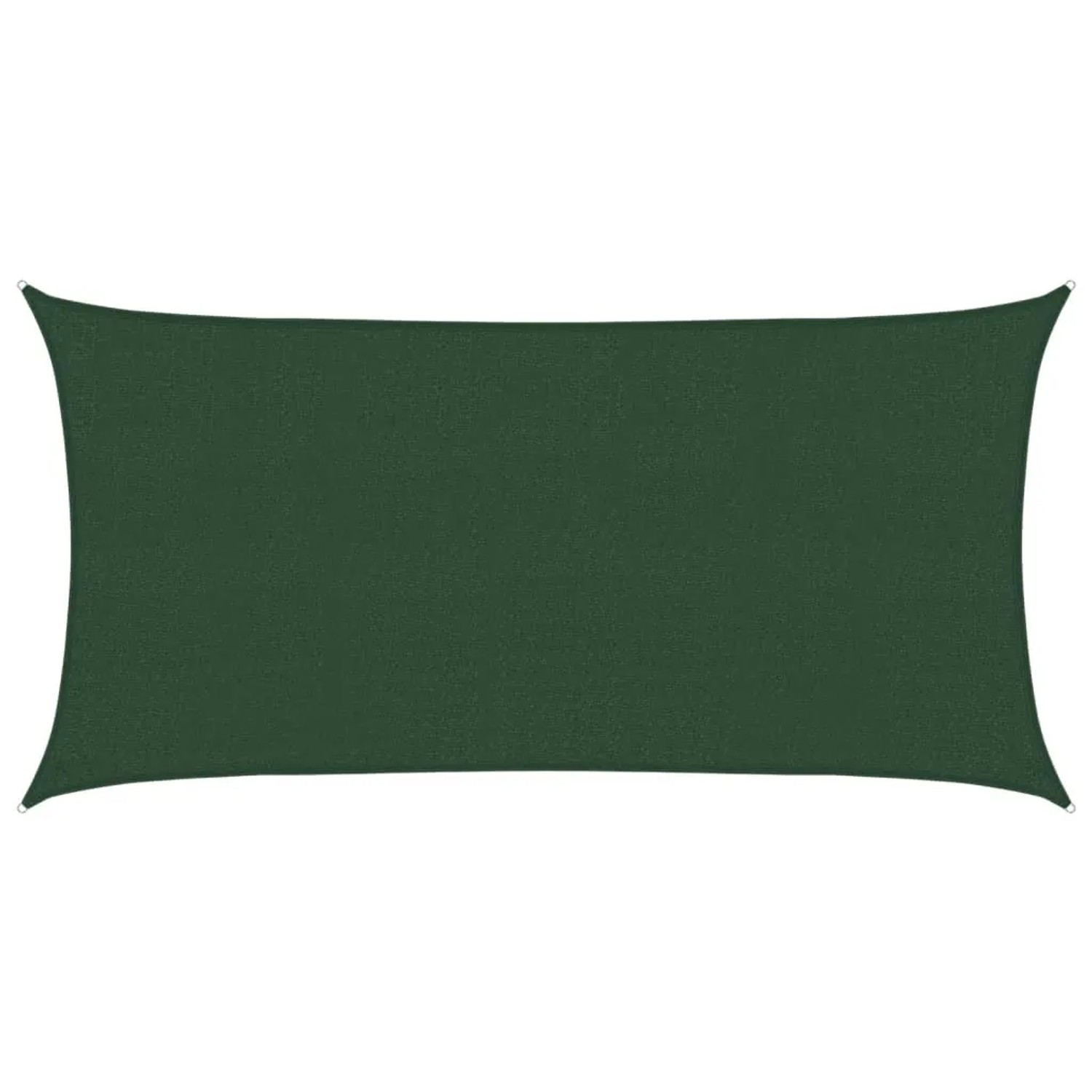 Furnicato Sonnensegel 160 G M² Dunkelgrün 2x3 5 M Hdpe