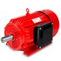 Roter EBERTH Elektromotor 400V, 5,5kW, 2900 U/min, für Zubehör Akkugeräte.