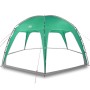 Meergrünes vidaXL Partyzelt, wasserdicht aus Polyester mit Fiberglasstangen. Großzügiger Pavillon für Garten & Feiern.
