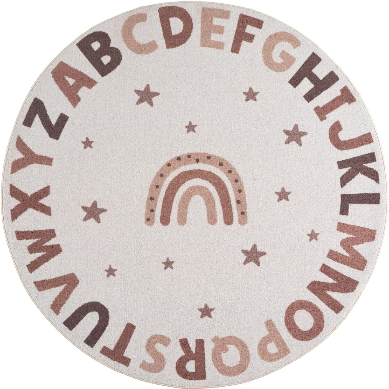 Ayyildiz Kinderteppich Coco 1133 Creme Ø 200 cm
