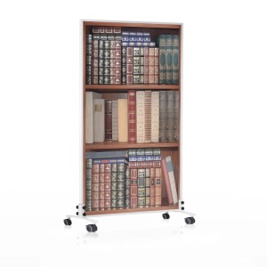 Könighaus Infrarotheizung Bücherregal mit Rollen 600 W