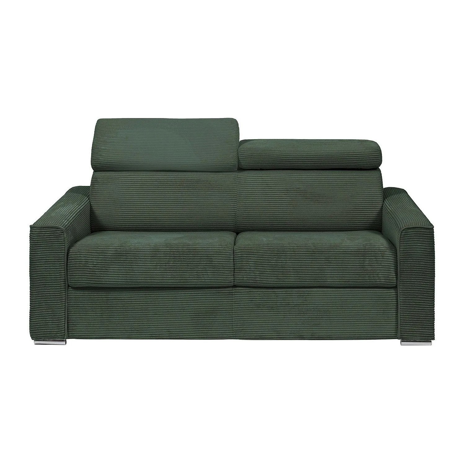 Vente-unique Schlafsofa Vizir Grün 196 cm
