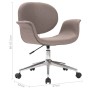 vidaXL Esszimmerstühle 2 Stk Drehbar Taupe Stoff 3054869_9