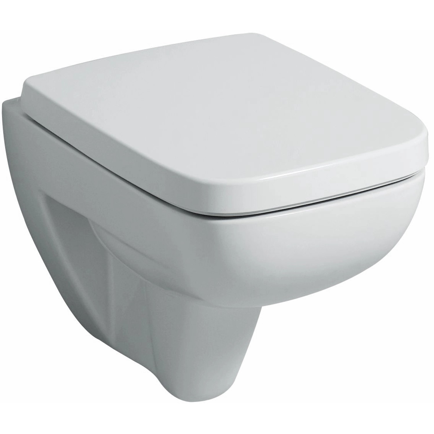 Geberit Wand WC Renova Compact Square Tiefsp Spülrand verk Aus Weiß KeraTect kaufen bei OBI