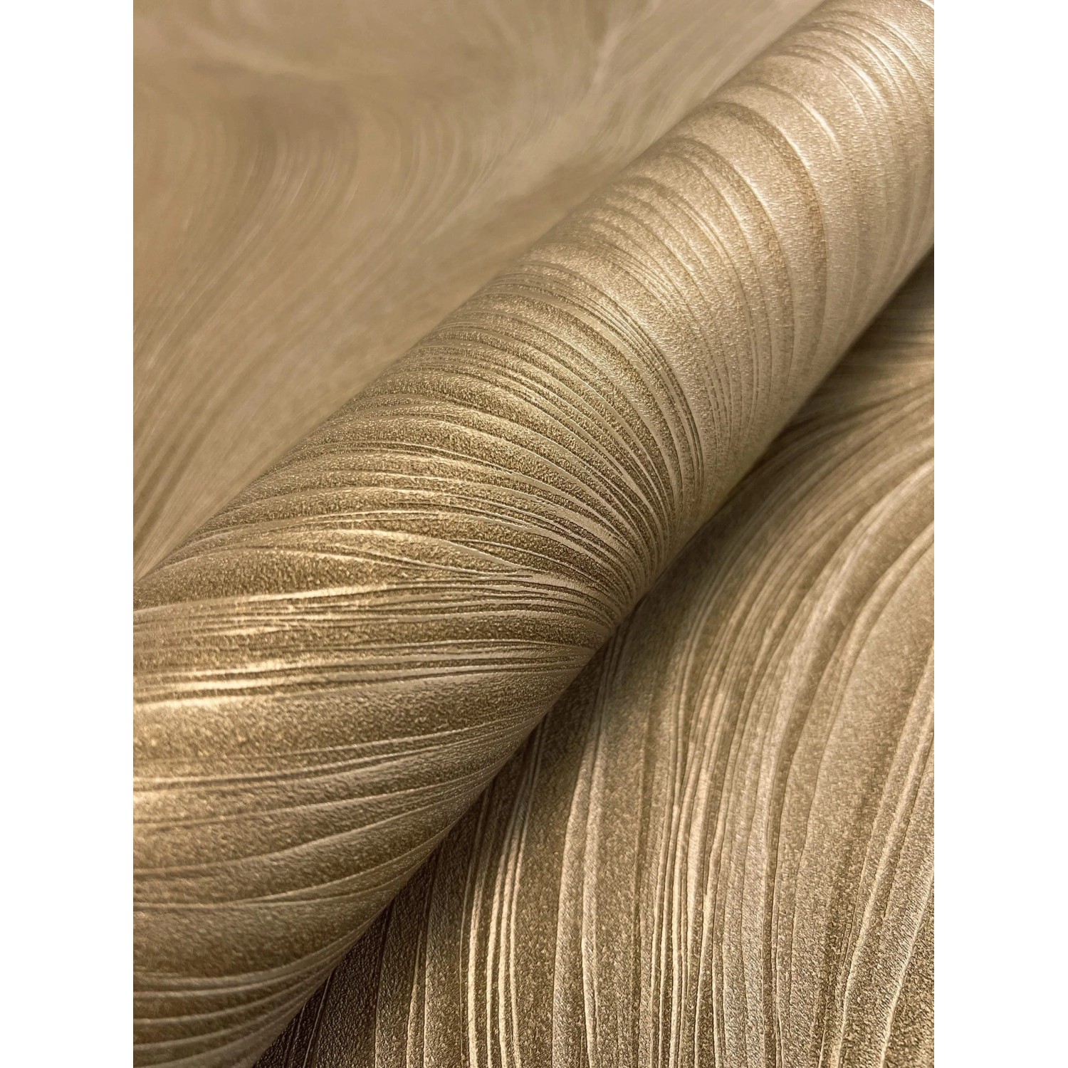 Newroom Vliestapete Kady Gold Linien Modern Strukturiert FSC® günstig online kaufen