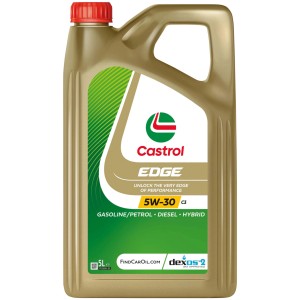 Castrol Edge 5W-30 C3 H 4A Motoröl im 5-Liter-Kanister für Benzin-, Diesel- und Hybridfahrzeuge.