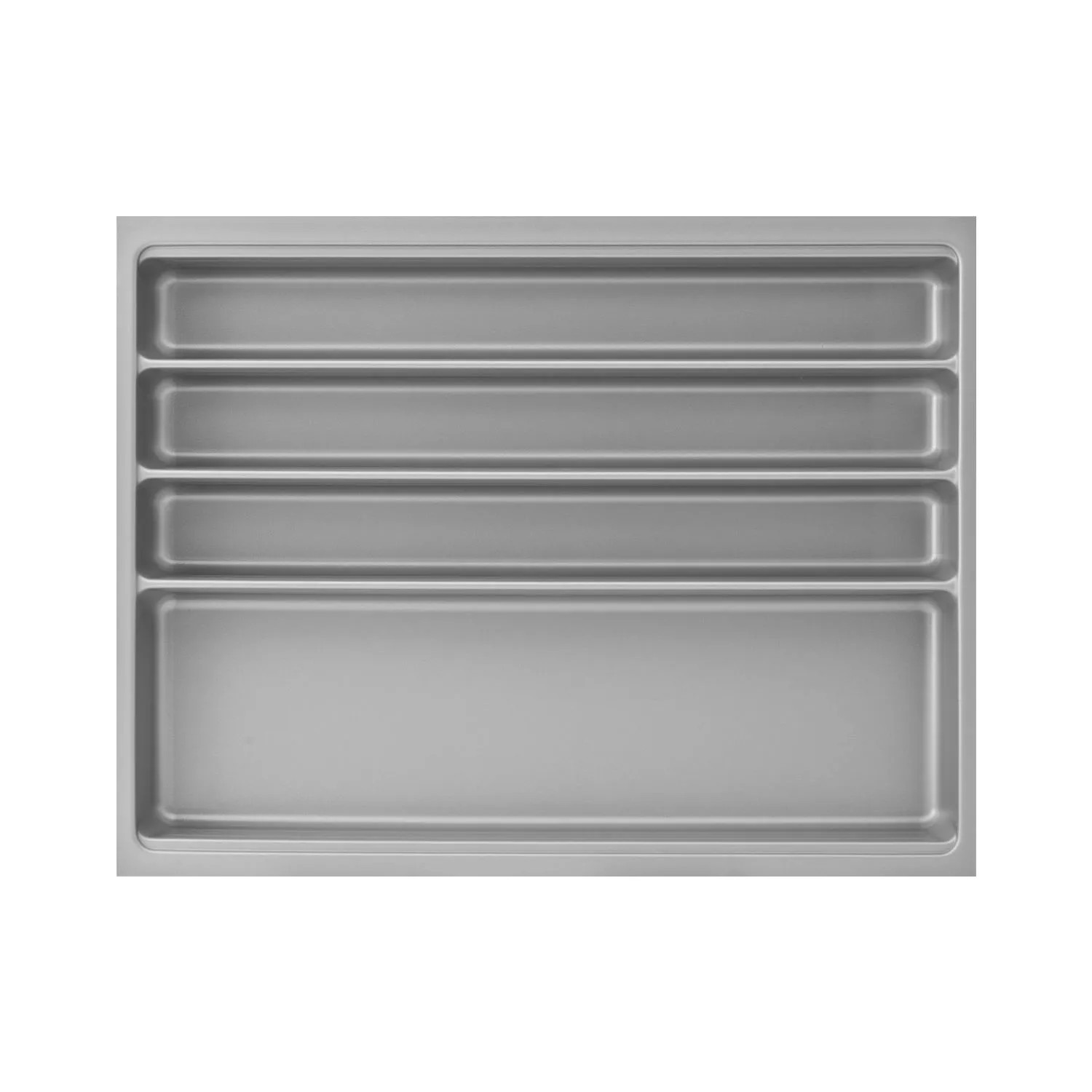 Agoform Besteckeinsatz Scoop-2 474x616x59mm Schubladeneinsatz Kunststoff Silber