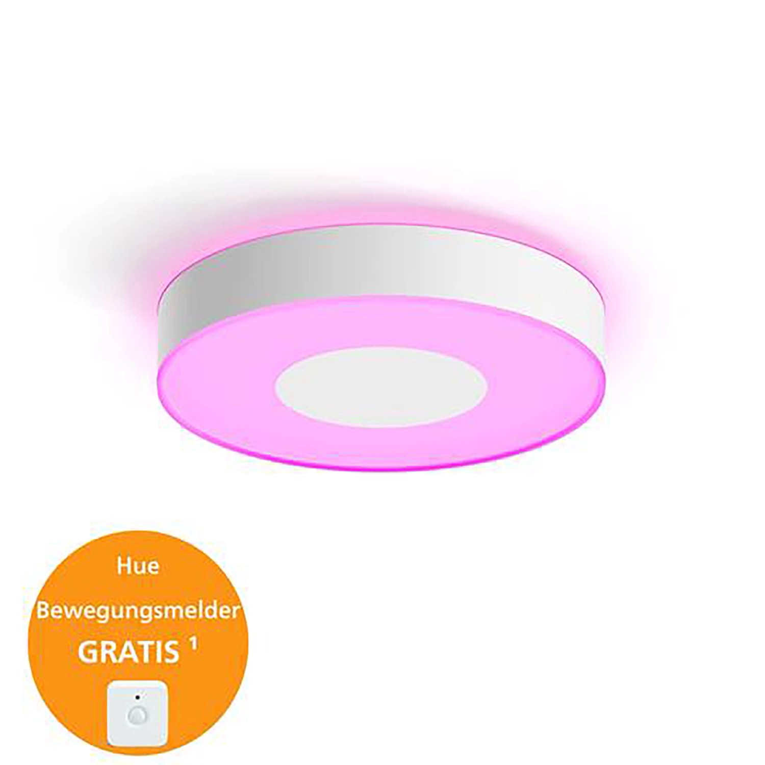 Philips Hue Deckenleuchte White & Color Ambiance Infuse M Weiß 2.350 lm