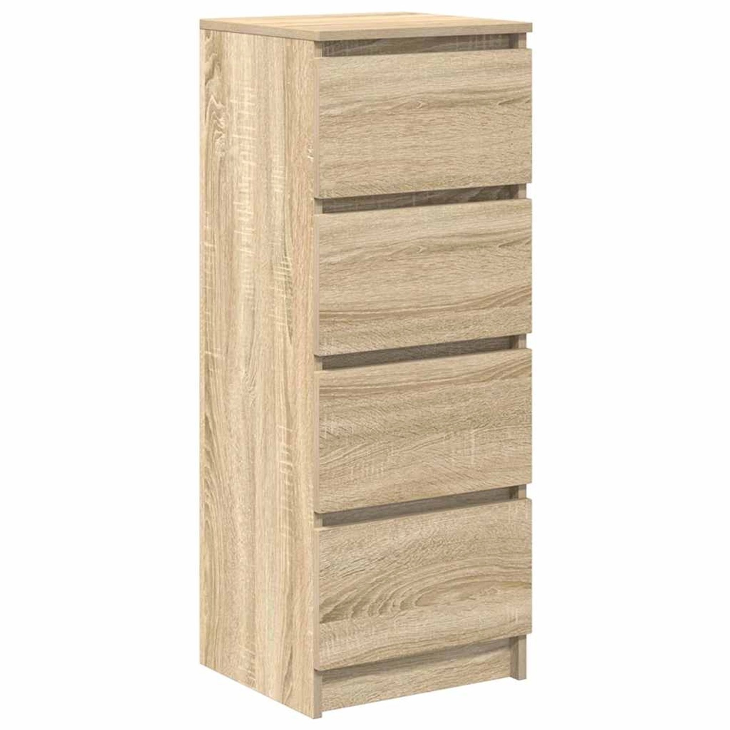 vidaXL Sideboard Sonoma-Eiche 37,5x35x99 cm Holzwerkstoff 861699 günstig online kaufen
