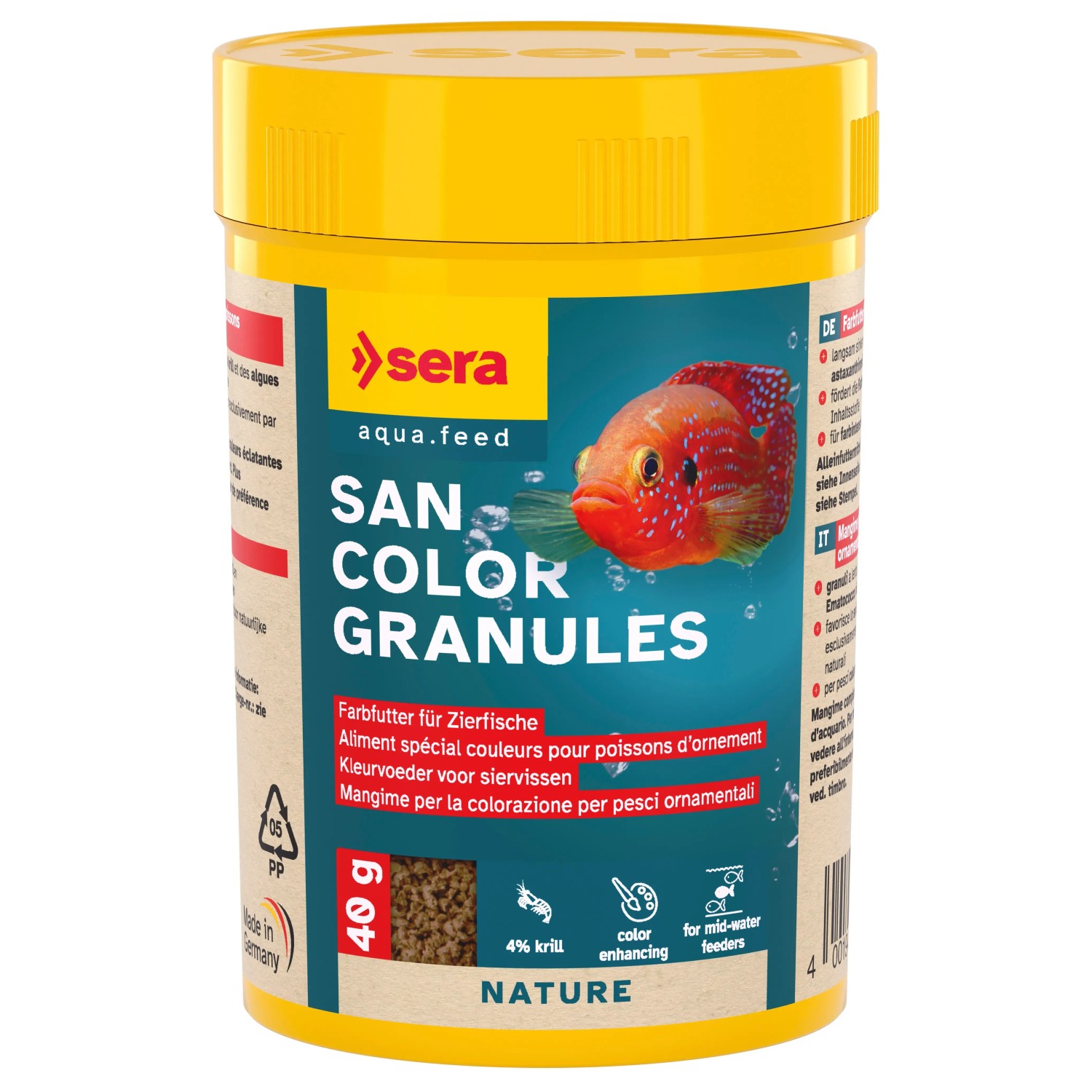 Sera Fischfutter-Granulat San Color Granules 100 ml 40 g