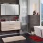 Fackelmann Bad-Hochschrank B.Clever Alaska Esche, 30 cm breit, im Badezimmer-Set.