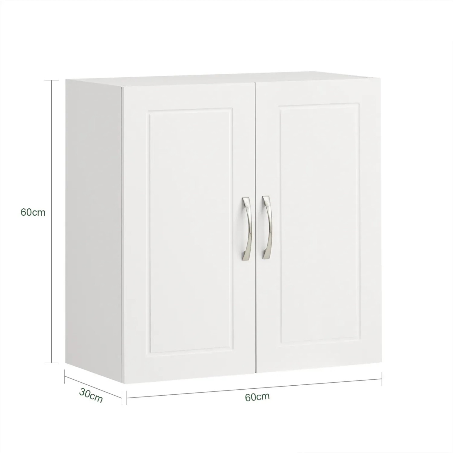 Giantex Badezimmerschrank Mit 3 Schubladen – 60x30x81 Cm, Weiß, Selbsttragend