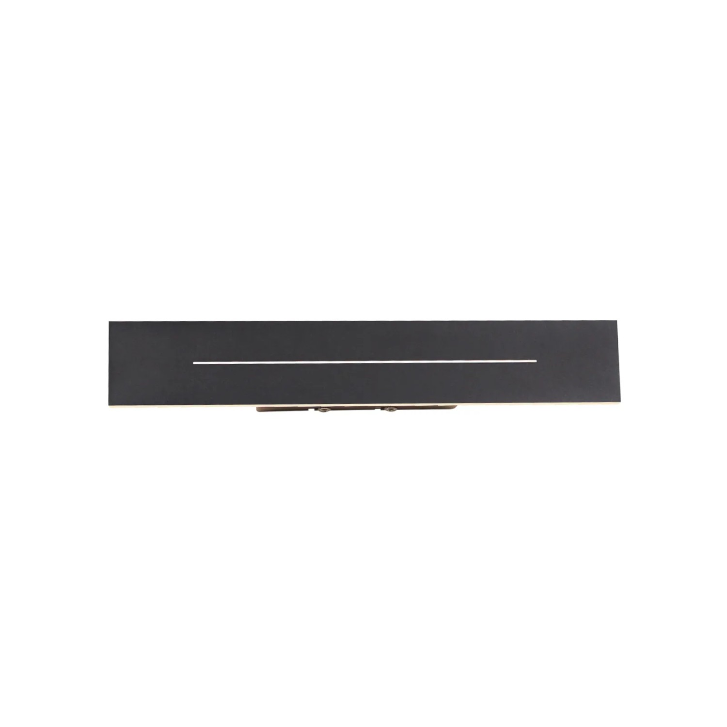 NETTLIFE LED Wandleuchte aus Metall L30cm Schwarz