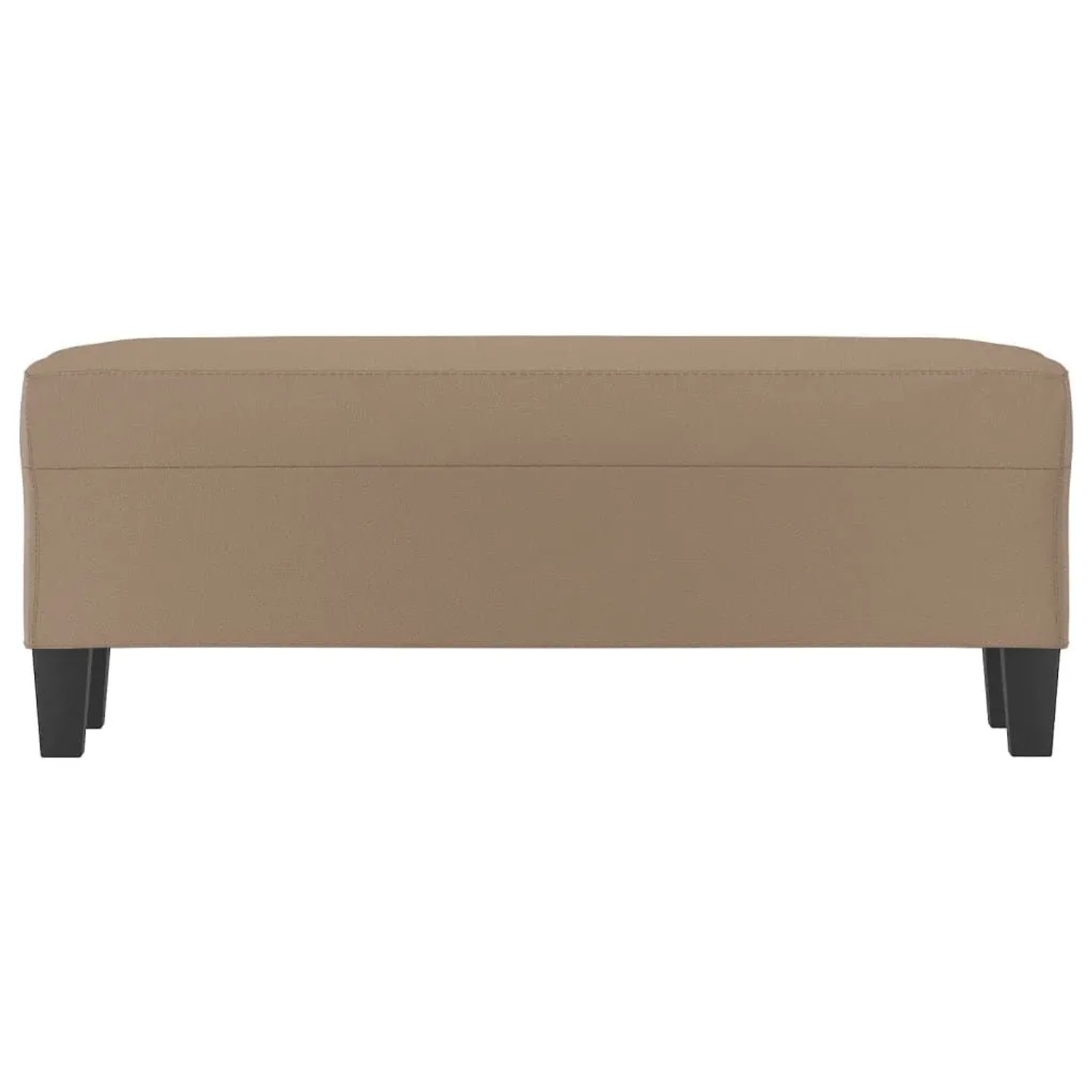 vidaXL Sitzbank Cappuccino-Braun 100x35x41 cm Kunstleder 349464_3