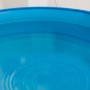 Nahaufnahme: Blaue Summer Fun Poolfolie für Rundbecken, Ø 420 cm.