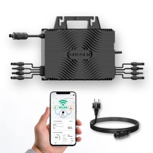 Sossen Micro 2400 Microwechselrichter inkl. 5 m Anschlusskabel 4 MPPT WIFI