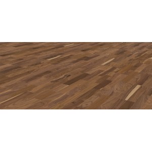 Living by Haro Parkettmuster Nussbaum Schiffsboden, Detailansicht.