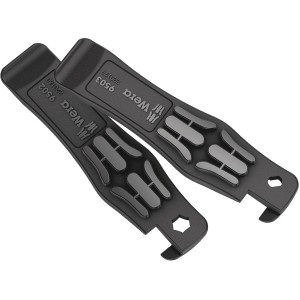Wera Bicycle 13 Reifenheber-Set, 2-teilig, aus glasfaserverstärktem Kunststoff für Reparatur und Montage.