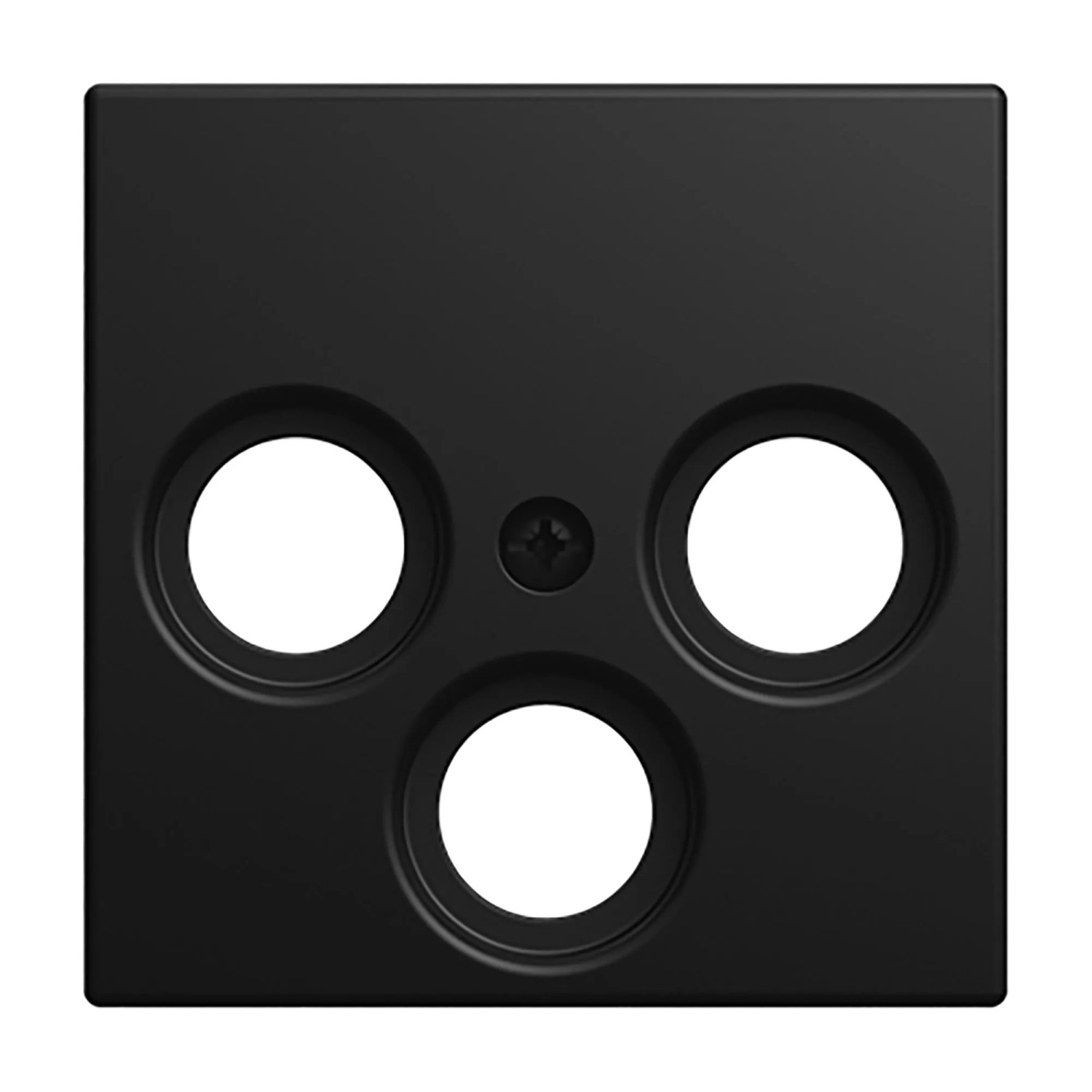 Busch-Jaeger Antennenabdeckung Balance SI Schwarz Matt