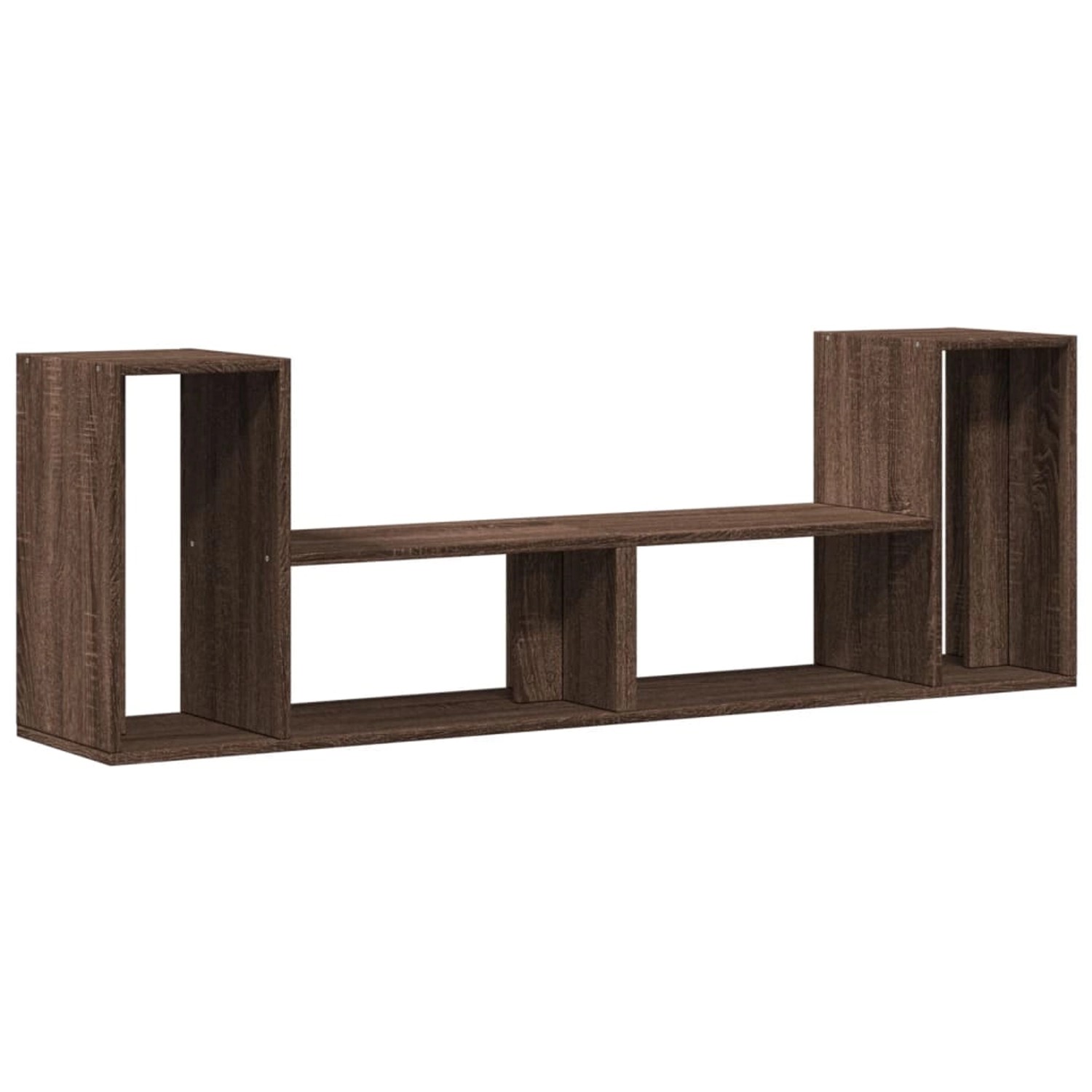 vidaXL TV-Schränke 2 Stk Braun Eichen-Optik 75x30x50 cm Holzwerkstoff 84079 günstig online kaufen