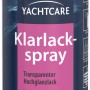 YachtCare Klarlackspray, transparent, hochglänzend, 400ml Dose für Bootslacke.