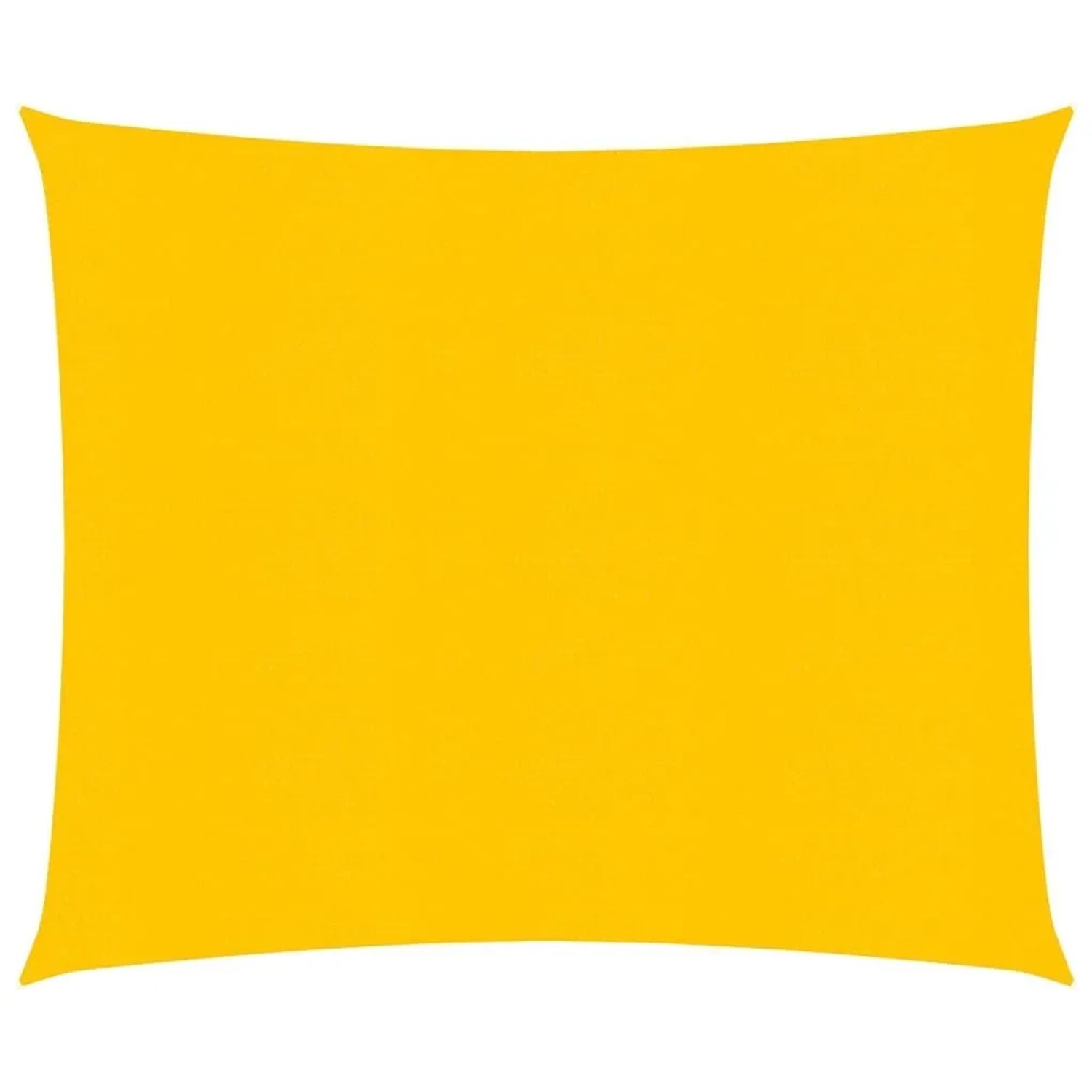 vidaXL Sonnensegel 160 g/m² Quadratisch Gelb 5x5 m HDPE 311553 günstig online kaufen
