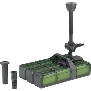 Eheim Teich Modul4000 Teichpumpe mit Filtermodulen und Düsen für Teiche bis 4000 Liter.